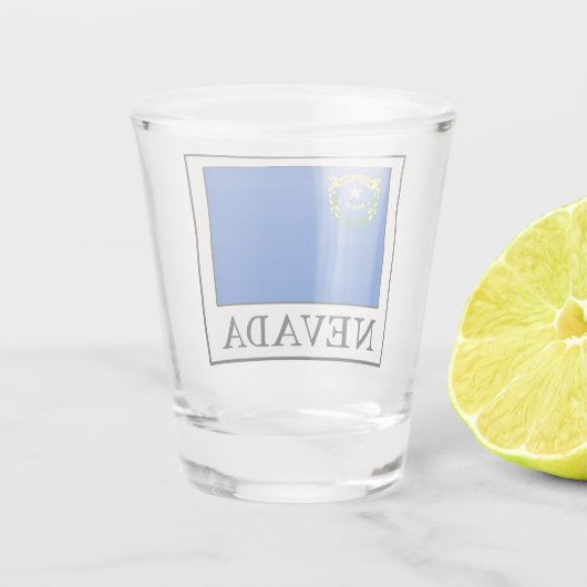 Nevada Shot Glas (Achterkant)
