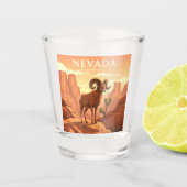 Nevada Shot Glas (Voorkant)