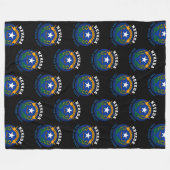 NEVADA SILVER STATE FLAG BEACH TOWEL FLEECE DEKEN (Voorkant (Horizontaal))