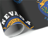 NEVADA SILVER STATE FLAG CADEAUPAPIER (Rol Hoek)