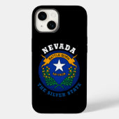 NEVADA SILVER STATE FLAG Case-Mate iPhone CASE (Achterkant)