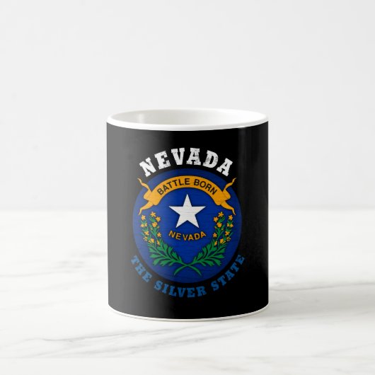 NEVADA SILVER STATE FLAG KOFFIEMOK (Center)