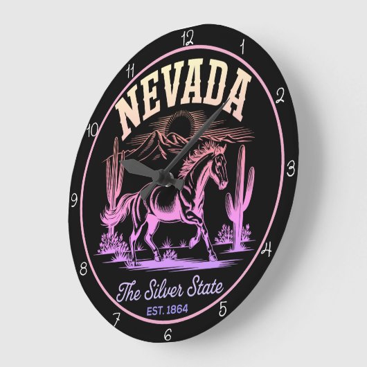 Nevada Silver State Horse  Grote Klok (Hoek)