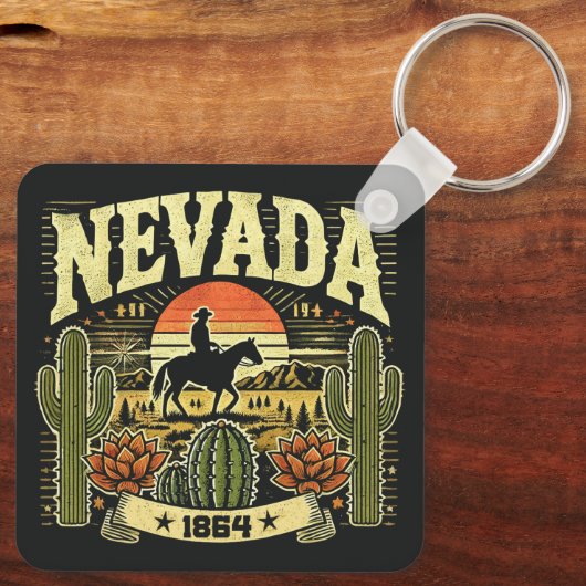 Nevada Sleutelhanger (Achterkant)