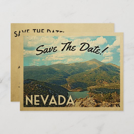 Nevada sparen de Datum  Briefkaarten (Voorkant / Achterkant)