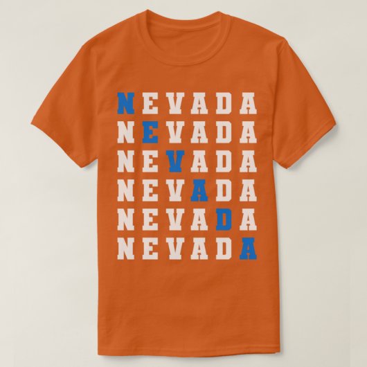 Nevada Sportzweer T-shirt (Design voorkant)