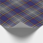 Nevada staat tartan. Amerikaanse nationale gipspla Cadeaupapier (Hoek)