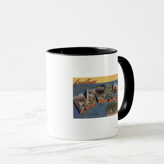 Nevada (Staatskapitaal/Bloem) Mok (Voorkant rechts)