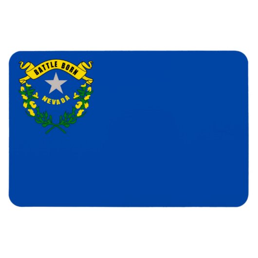 Nevada staatsvlag magneet (Horizontaal)