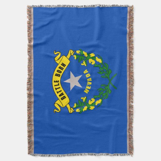 Nevada State Flag Design-decor Deken (Voorkant Verticaal)