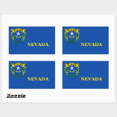 Nevada State Flag Sticker (Vel)