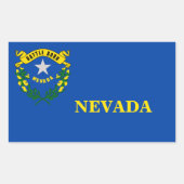 Nevada State Flag Sticker (Voorkant)