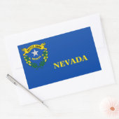 Nevada State Flag Sticker (Envelop)