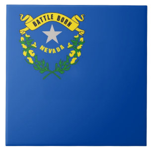 Nevada State Flag Tegel Tegeltje