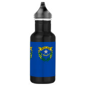 Nevada State Flag Vrijheidsfles Waterfles (Rechts)