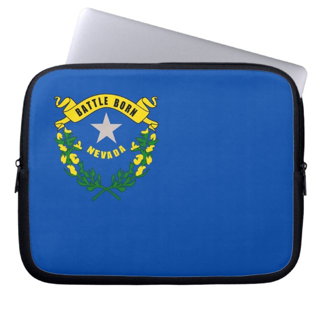 Nevada State-hoes voor laptop Sleeve (Voorkant)