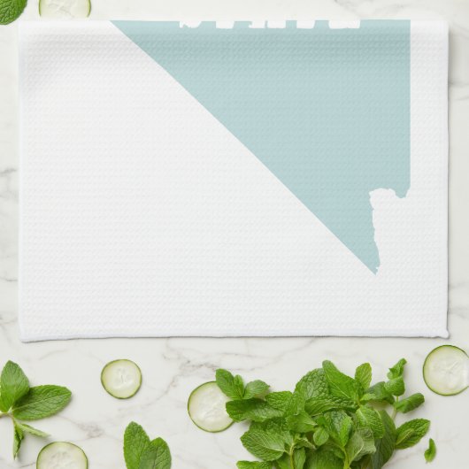 Nevada State Motto Slogan Theedoek (Gevouwen)