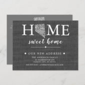 NEVADA State Moving Aankondiging Post Kaart (Voorkant / Achterkant)