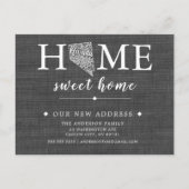 NEVADA State Moving Aankondiging Post Kaart (Voorkant)