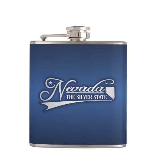 Nevada State of Mine Heupfles (Voorkant)