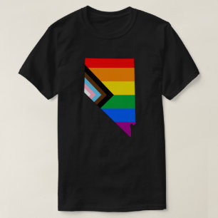Nevada State Pride LGBTQ Progress Pride T-shirt