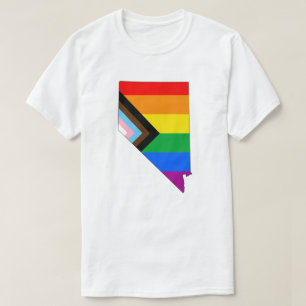 Nevada State Pride LGBTQ Progress Pride T-shirt