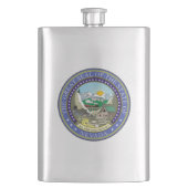 Nevada State Seal Heupfles (Voorkant)