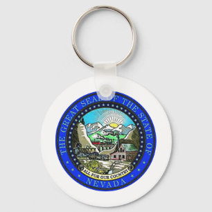 Nevada State Seal Sleutelhanger