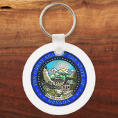 Nevada State Seal Sleutelhanger (Voorkant)