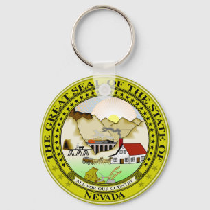Nevada State Seal Sleutelhanger