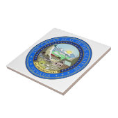 Nevada State Seal Tegeltje (Zijkant)
