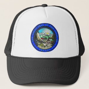 Nevada State Seal Trucker Pet