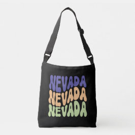 Nevada State USA Retro ontwerpt Crossbody Bags Crossbody Tas