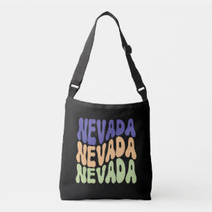 Nevada State USA Retro ontwerpt Crossbody Bags Crossbody Tas