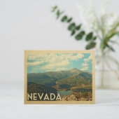 Nevada State Vintage Travel Briefkaart (Staand voorkant)