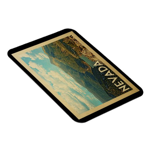 Nevada State Vintage Travel Magneet (Rechterzijde)