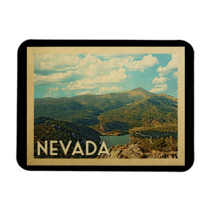 Nevada State Vintage Travel Magneet