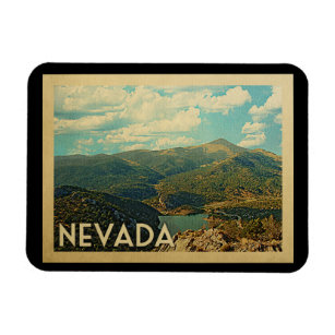 Nevada State Vintage Travel Magneet