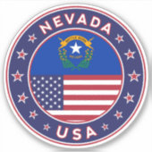 Nevada Sticker (Voorkant)