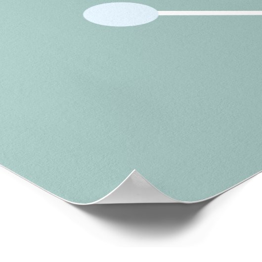 Nevada -stijlreisposter poster (Hoek)