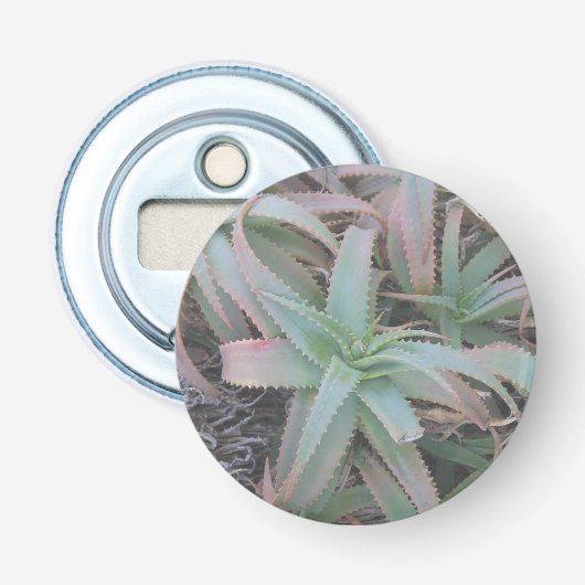 Nevada succulenten   button flesopener (Voorkant)