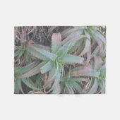 Nevada succulenten  fleece deken (Voorkant (Horizontaal))