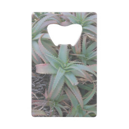 Nevada succulents creditkaart flessenopener
