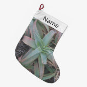 Nevada succulents grote kerstsok (Voorkant (Hangend))