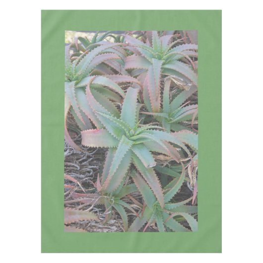 Nevada succulents tafelkleed (Voorkant)