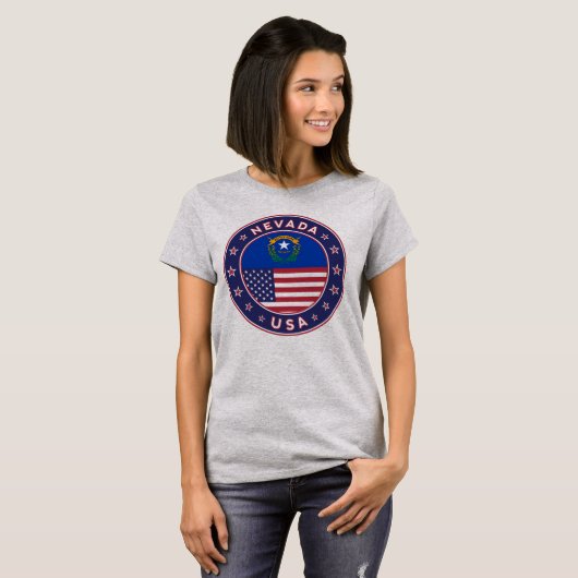 Nevada T-shirt (Voorkant volledig)
