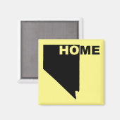 Nevada thuis weg van de staatsvriend Magnet (Voorkant / Achterkant)