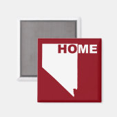Nevada Thuis Weg Van Staat Koelkastmagneet Magneet (Voorkant / Achterkant)