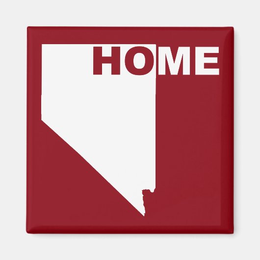 Nevada Thuis Weg Van Staat Koelkastmagneet Magneet (Voorkant)