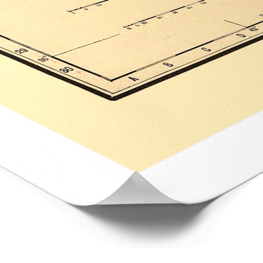 Nevada Town & Railroad Map 1893 Poster (Hoek)